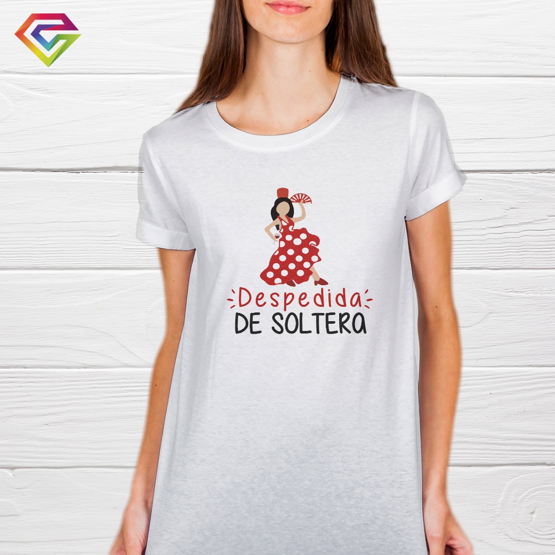 Camiseta Despedida de Soltera Flamenca - Camisetas Para Tu Despedida